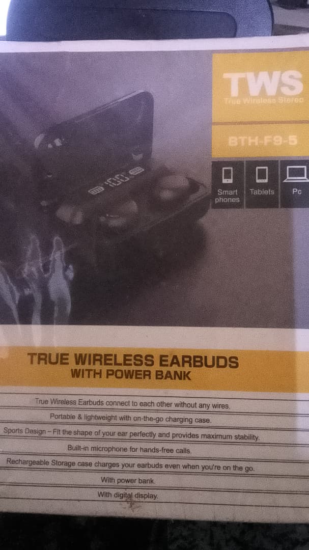 CASQUE BLUETOOTH MODEL TWS BTH-F 9-5