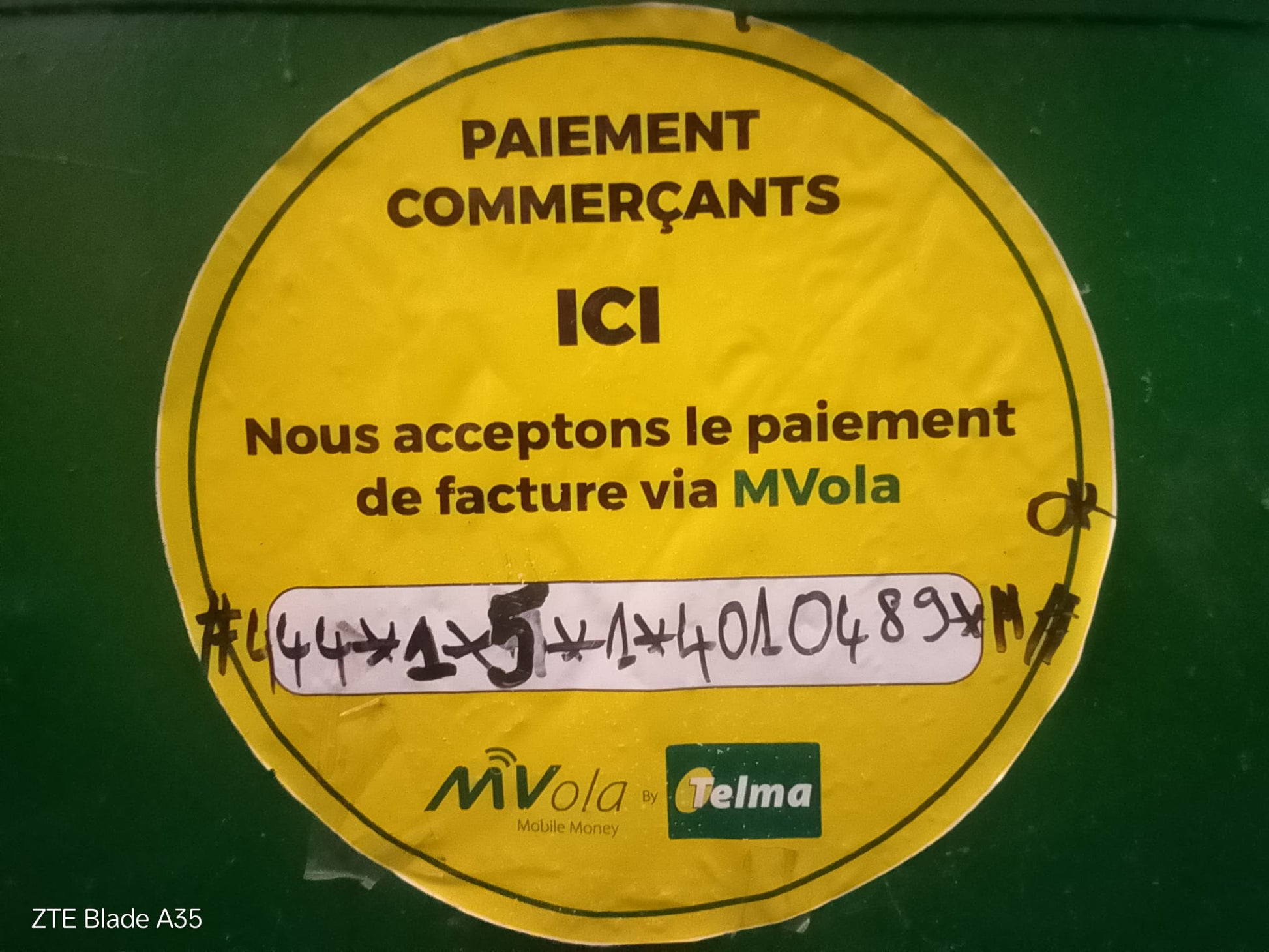 SCAN POUR PAYER