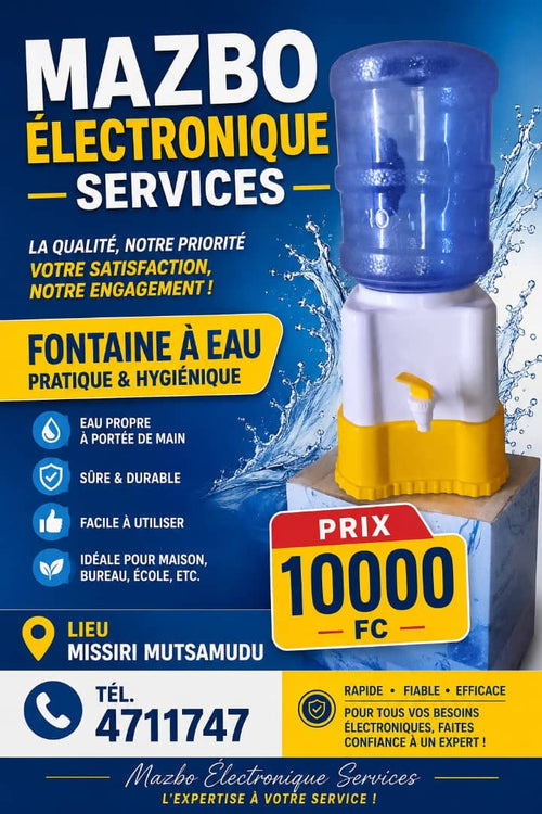 ACCESSOIRE ROBINET POUR EAU DE 20 LITRE