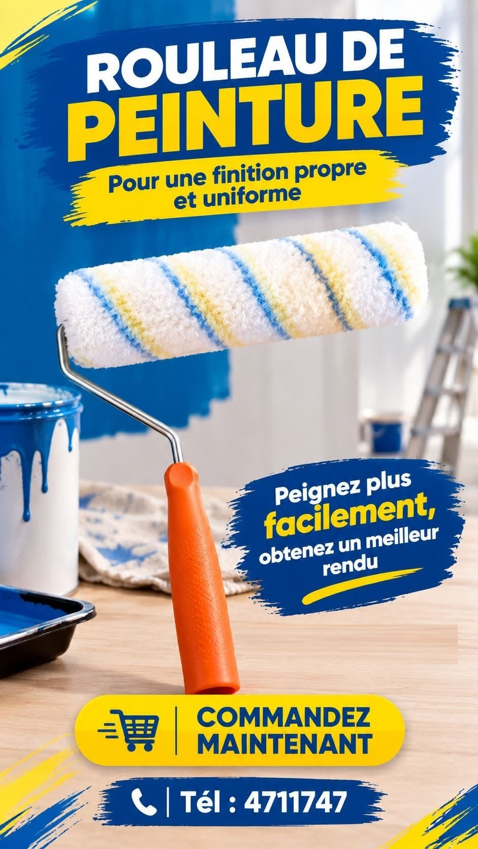 ROULEAU DE PEINTURE